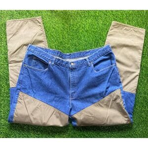 Vintage L.L. Bean Brush Guard Field Pants Jeans Mens 44x31 Made In USA Hunting
